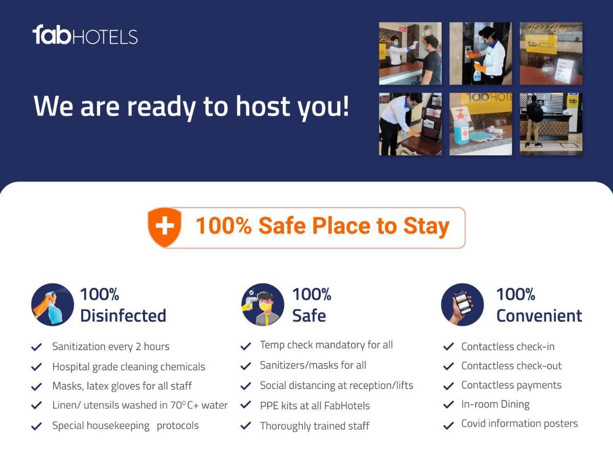 Fabhotel Santoor Geeta Bhawan Square إندور المظهر الخارجي الصورة